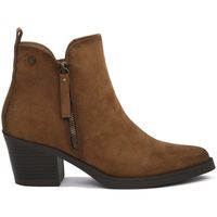 refresh botines camel para mujer