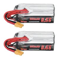 bateria lipo uruav 152v 660mah 90c 4s con conector xt30 para el dron de carreras fpv geprc cinelog30 v3