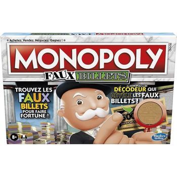 Monopoly - Billetes Falsos - Juego De Mesa Para La Familia