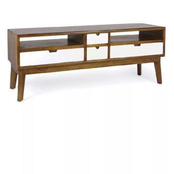 Mueble TV de madera estilo nórdico serie Hanna