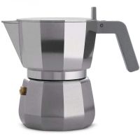 alessi moka cafetera italiana 3 tazas plata