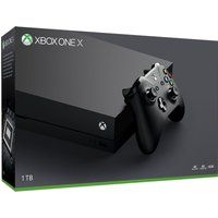 xbox one x - black black