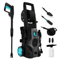hidrolimpiadora de alta presion hydroboost 2000 cargarden pro 2000 w hogar jardin o coche caudal de 450 lh 150 bares de presion bomba de aluminio radio de accion 14m