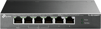 TP-Link TL-SG1006PP Switch 6xGB (3xPoE+ 1xPoE++)