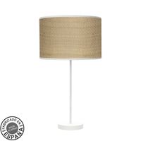 sobremesa alto moda 1xe27 blancocanizo claro 63x30x30 cm