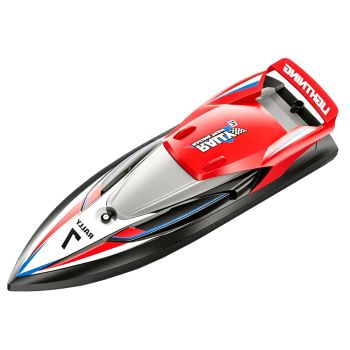 K440 RTR 2.4G RC Barco de Radio Control de 2.4G Velocidad Alta Doble Motor Potente Luz LED Vehículos Modelos Juguetes