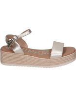 sandalias con cuna para mujer lrk 5700 color champan 40