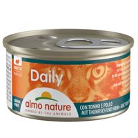 almo nature daily menu 6 x 85g - mousse with tuna  chicken