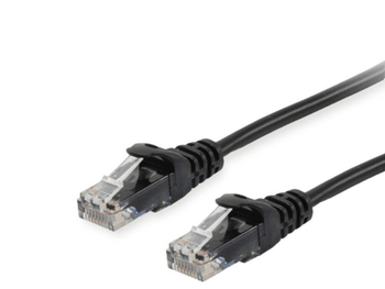 LATIGUILLO U/UTP CATEGORIA 6 0.25M COLOR NEGRO