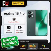 version global del smartphone realme 15 pro 5g con chip snapdragon 7 gen 4 pantalla hyperglow 4d curve de 144 hz y bateria de 7000 mah