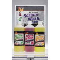3pc screenwash kit 1ltr x 3 - apple cherry  tutti fruity