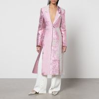 stine goya aneta jacquard coat - s