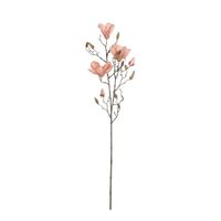 flor artificial magnolia melocoton  h7xb19xl88cm