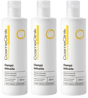 cosmeclinik triconails champu anticaida 3x250 ml