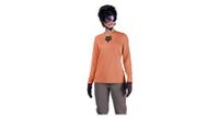 jersey de manga larga para mujer fox ranger head coral