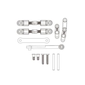 MJX MEW4 M163 162 1/16 Conjunto de transmisión de dirección original Piezas de repuesto para coche RC Accesorios de mode