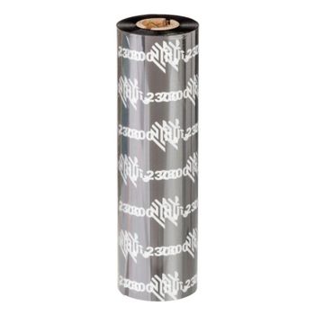 Cinta térmica Zebra 2300 Wax 156mm x 450m Negro Caja 12 Rollos