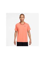 camiseta de tenis nike court advantage dri-fit tennis hombre rojo