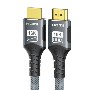 Cable HD de alta velocidad 2.2 HD 16K@60Hz 96 Gbps macho a macho HDR dinámico chapado en oro para PC de juego PS5 monito