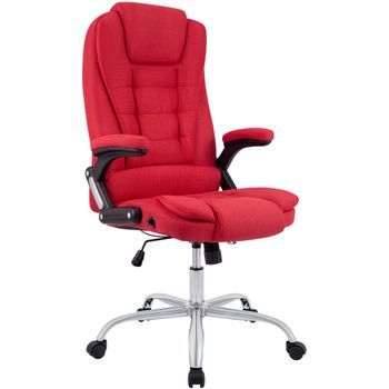 Silla De Oficina Thor De Tela Rojo 78x69.5x113 Cm Clp