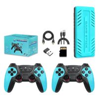 128g u36 50000 juegos consola de juegos tv quad-core s905 4k hd stick de juegos con duales controladores inalambricos