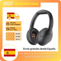 qcy-auriculares inalambricos h3 lite anc cascos por encima de la oreja con bluetooth 53 cancelacion activa de ruido controlador de 40mm sonido hifi