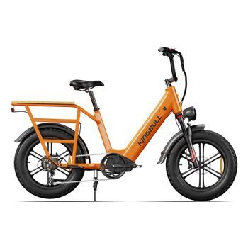 Bicicleta De Carga Eléctrica Kingbull Voyager 2.0, Batería Samsung De 48 V Y 15 Ah, Sensor De Par, Naranja
