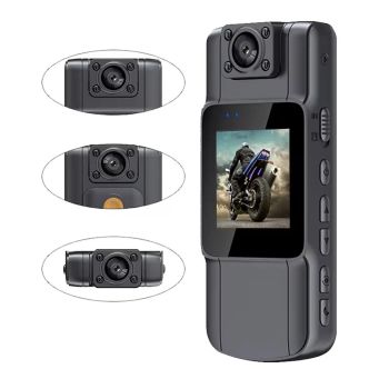 L11 1080P HD Muy pequeña cámara Grabadora de video digital portátil BodyCam Visión nocturna infrarroja Cámara de policía