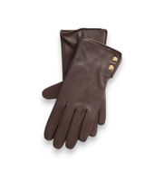 lauren ralph lauren para mujer 454833083002 guantes de piel marron m casual