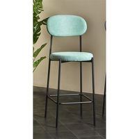 taburete bar maui turquesa 45x47x110 cms