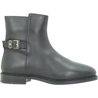 tommy hilfiger botas fw0fw09486 buckle leather ankle boo para mujer