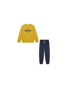 Chándal Champion Sweatsuits Niño Amarillo/Azul