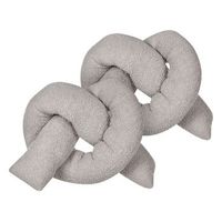 conjunto de 2 cojines modernos 172 x 14 cm tela afelpada almohada multiples formas textil decoracion accesorios sala de estar dormitorio grises gladiolus