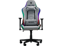 silla gaming - nacon ch-675 3d ajustable en altura anchura y profundidad hasta 120 kg iluminacion rgb gris multicolor