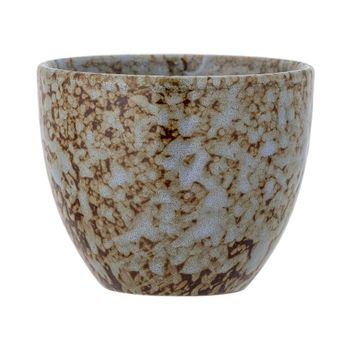 Taza de gres azul h7