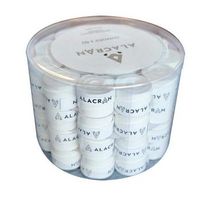 tambor alacran 60 overgrips lisos blanco