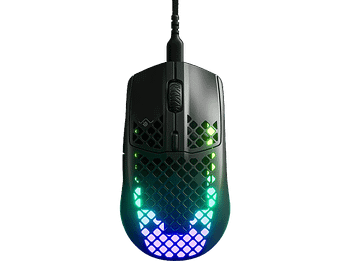 Ratón gaming - SteelSeries Aerox 3, Por cable, 8500 dpi, Ergonómico, Multicolor