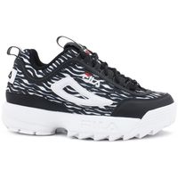 fila deportivas moda disruptor animal wmn zebra black 10108639yu para mujer
