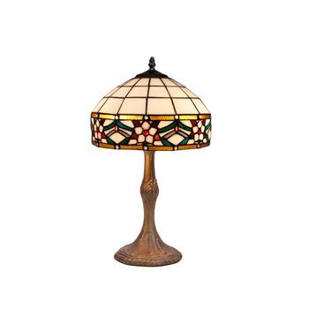 Sobremesa Tiffany Base Ondulada Serie Museum D-30cm