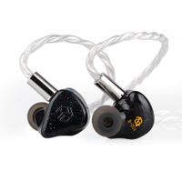 yanyin x hbb mahina 2est  4ba  1dd tribrid auriculares hifi con cable para monitor de oido