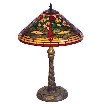 Sobremesa Base De    De Libélulas Tiffany D. 40cm  Compact
