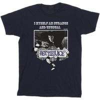 beetlejuice camiseta strange and unusual para nina