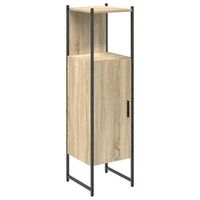 gabinete de bano  armario de bano beige 33 x 33 x 1205 cm madera contrachapada