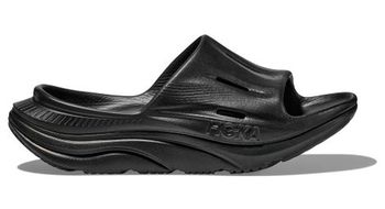 Zapatillas de recuperacion  strong unisex hoka ora recovery slide 3 negro  strong