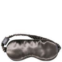 slip silk sleep mask - charcoal