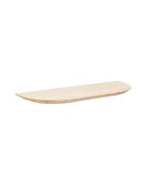 consola recibidor de madera tono natural 100x32cm
