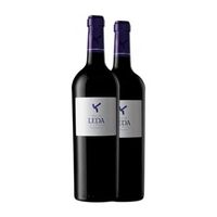 leda vino tinto mas vino botella magnum 15 l 145 vol pack de 2 unidades