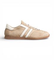gant para hombre 872633278 zapatillas de piel spearclub beige 44 plano ante cordones casual
