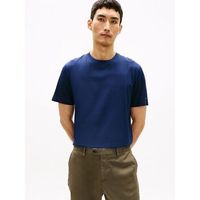 tommy hilfiger camiseta mw0mw41860 essential tee-dca navy iris para hombre