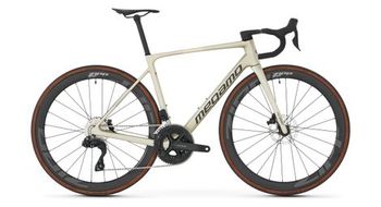 Megamo raise 15 cw bicicleta carretera shimano 105 di2 12v 700 mm beige 2026